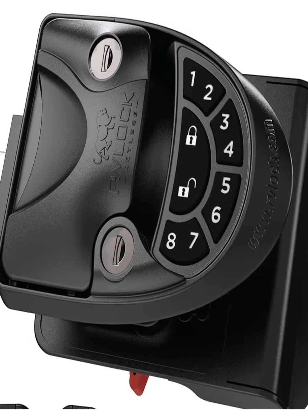 RyLock Keyless Entry Deadbolt - Black Keypad